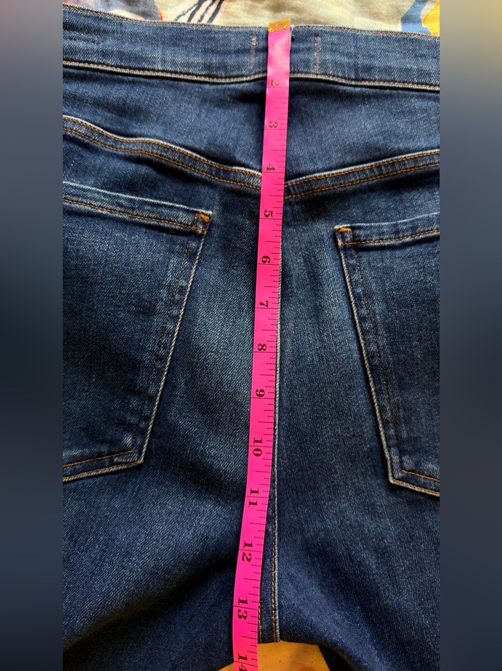 Citizens Of Humanity Dark Blue Straight-Leg Jeans - Picture 6 of 15